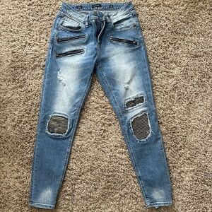 Miss me skinny crop jeans